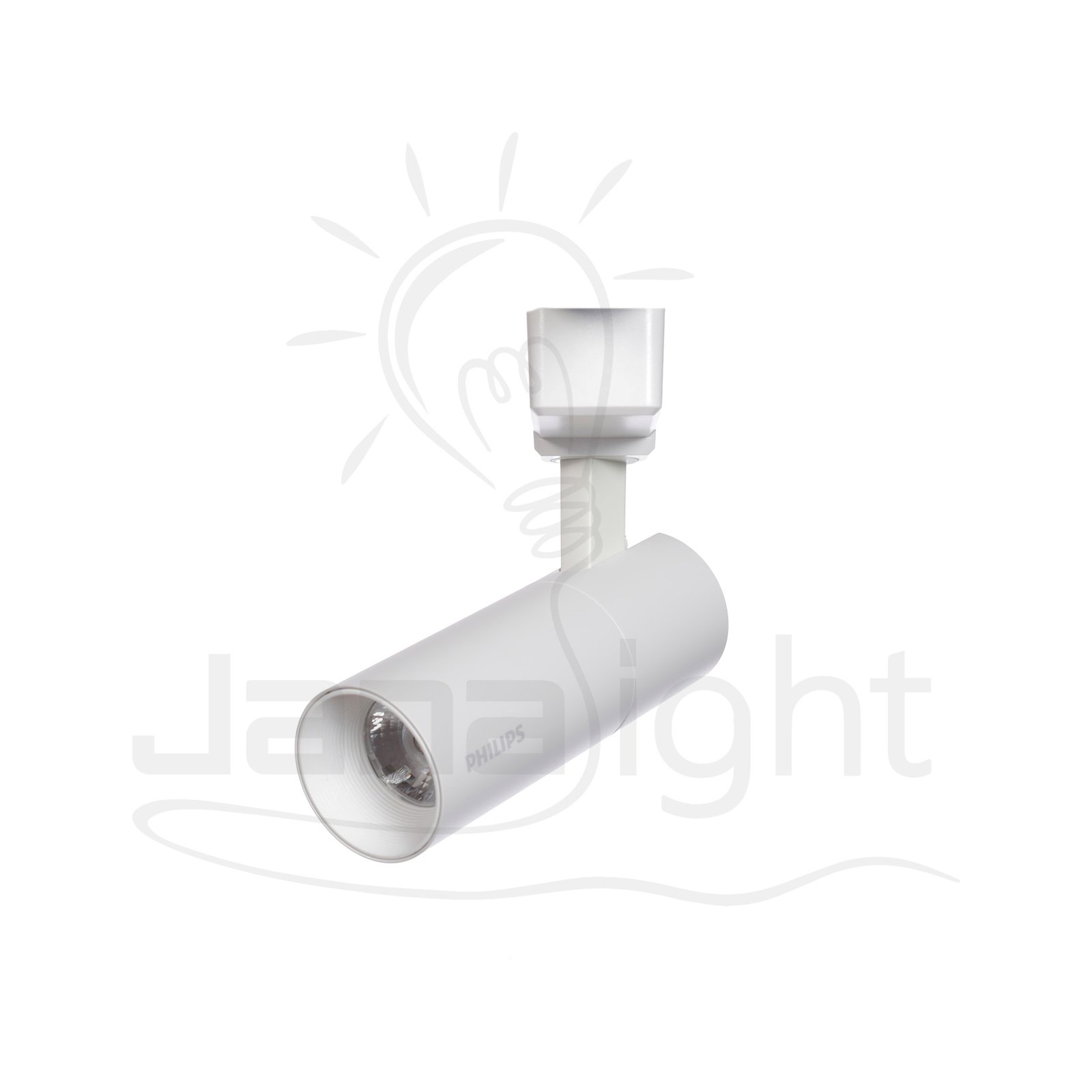 سبوت تراك فيلبس 10 وات جسم ابيض كول ST033T Track Spot Philips 10W White Body Cool Light ST033T