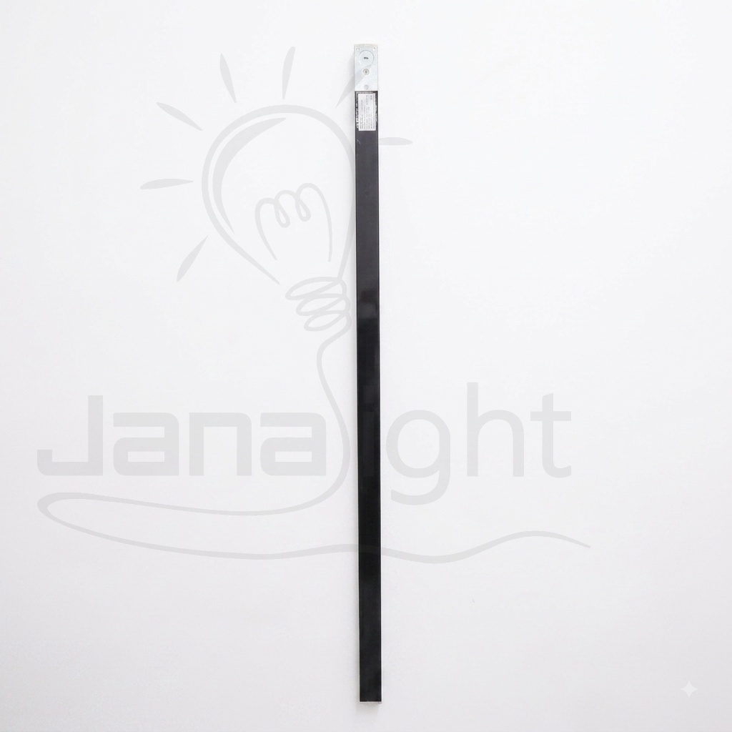 عود سبوتات تراك فيلبس 2 متر لطش اسود Philips 2-Meter Black Surface-Mounted Track Rail