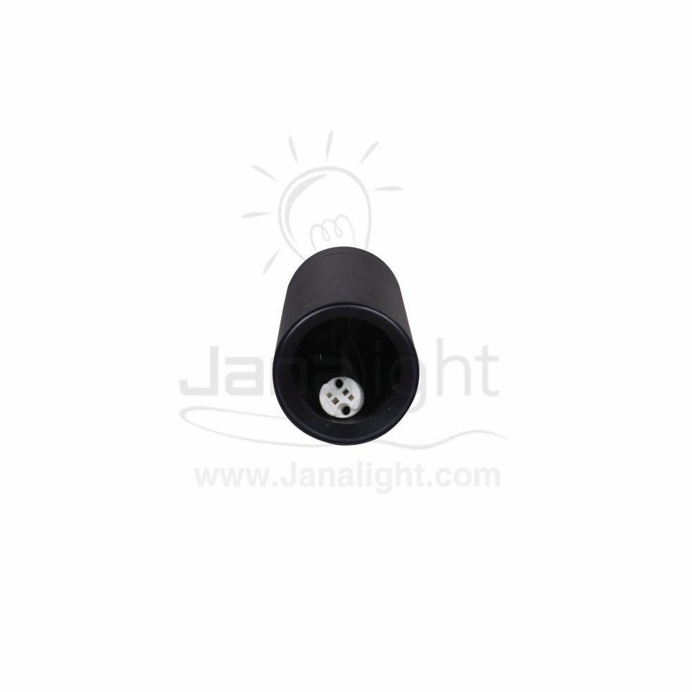 سلندر فارغ مدور اسود متحرك طول 14 سم GL-MZ55150N/5056 Empty Round Cylinder Light Black Adjustable 14cm