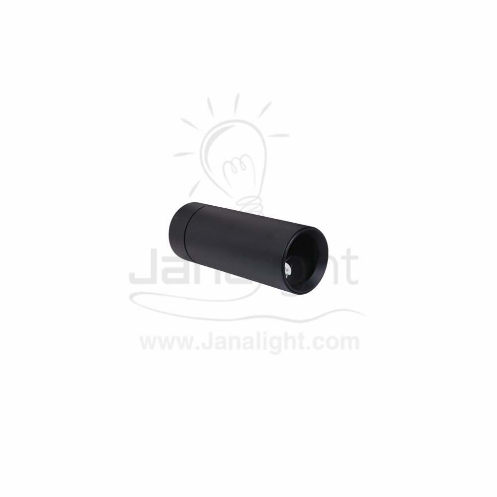 سلندر فارغ مدور اسود متحرك طول 14 سم GL-MZ55150N/5056 Empty Round Cylinder Light Black Adjustable 14cm