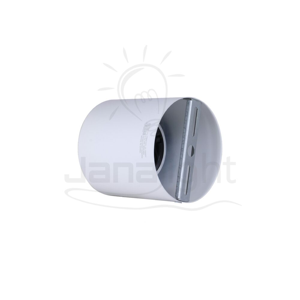 سلندر مدور ابيض كونو فارغ 9x10 سم معدن Wall-mount cylinder ceiling downlight white