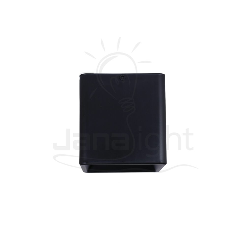 سلندر مربع اسود كونو فارغ 9x10 سم معدن Wall-mount square cylinder ceiling downlight black