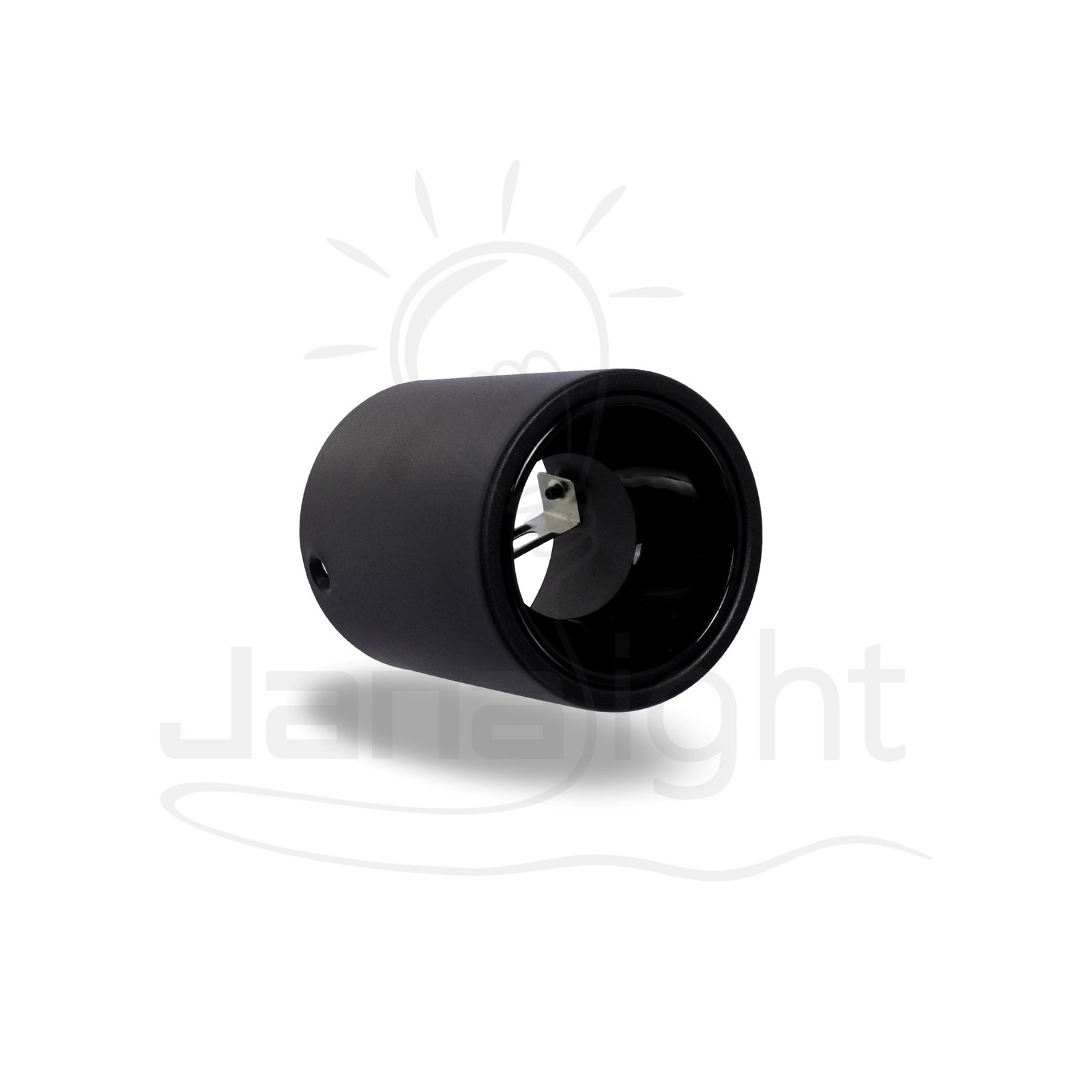 سلندر مدور فارغ كونو اسود 8x10 سم المنيوم C5101 frame Wall-mount cylinder ceiling downlight black