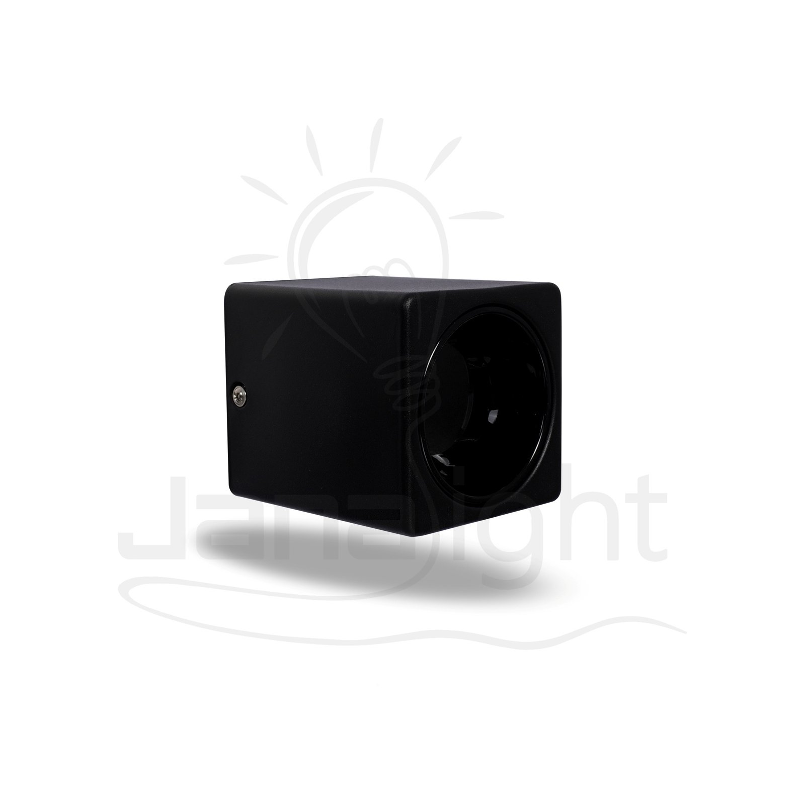 الرئيسية 41 سلندر مربع فارغ كونو اسود 8x10 سم المنيوم C5101 frame Wall-mount cylinder ceiling downlight black