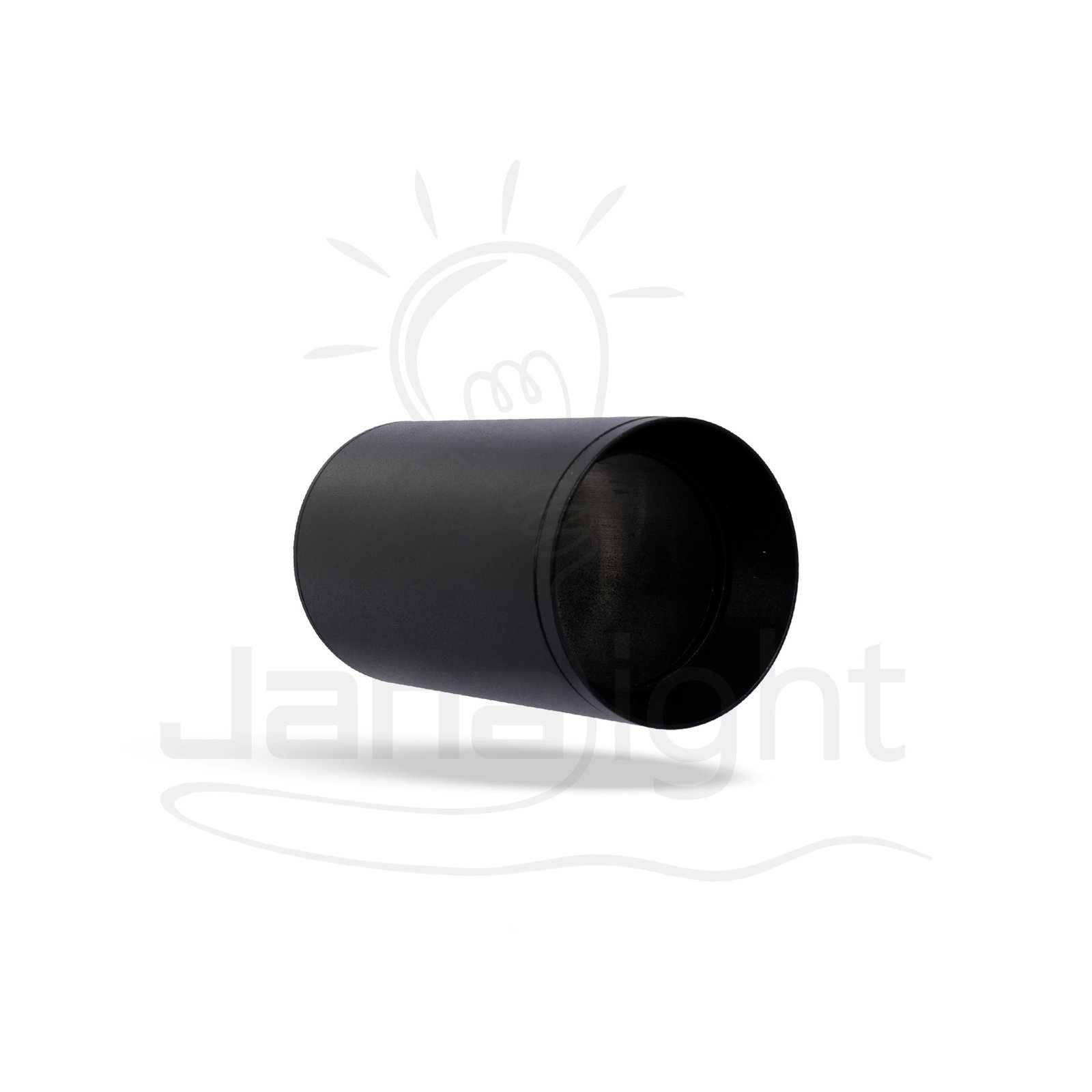 سلندر مدور اسود فارغ كونو 6x10سم المنيوم رفيع M.R16 frame Wall-mount cylinder ceiling downlight black