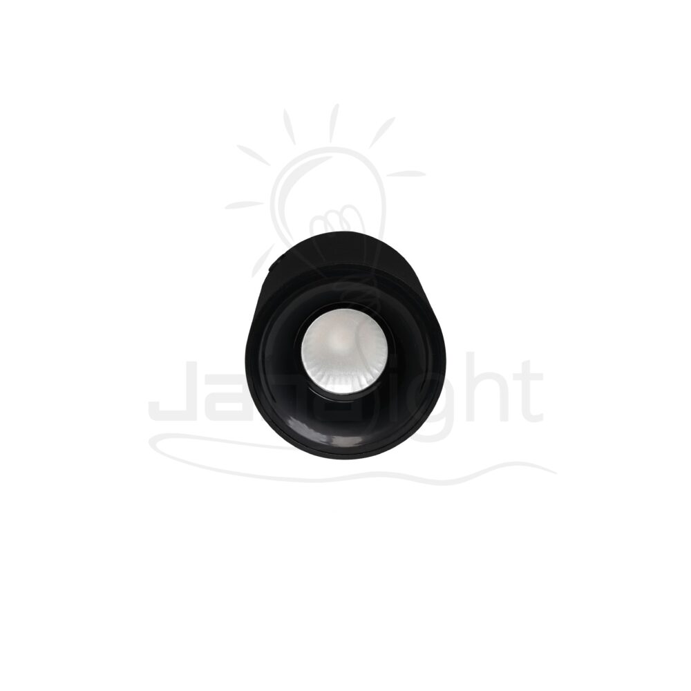 سلندر 10 وات COB مدور اسود قلب اسود وورم صغير Wall-mount cylinder ceiling downlight black COB warm 10W slim