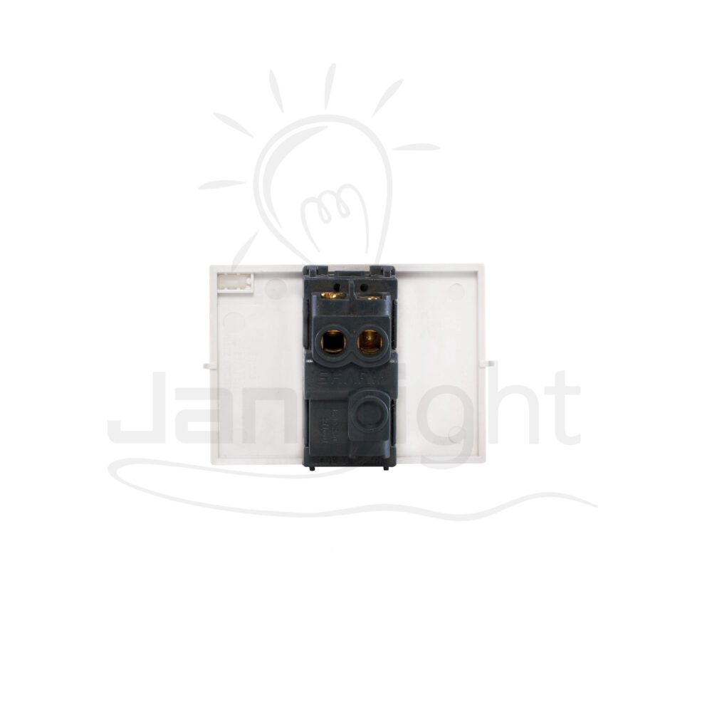 مفتاح عريض ابيض شرم (تاب) One-way panel switch white Sharm