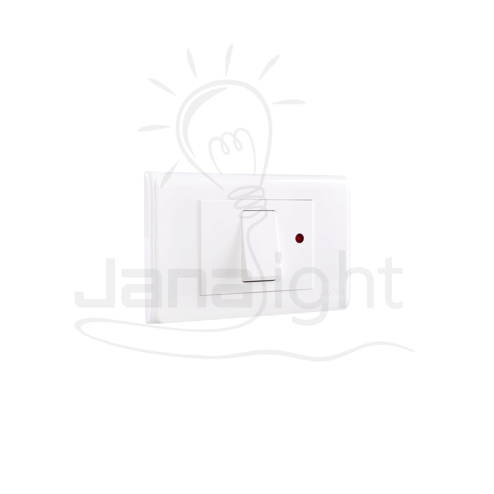 مفتاح تكييف 45 امبير ابيض شرم (تاب) White air conditioning switch Sharm