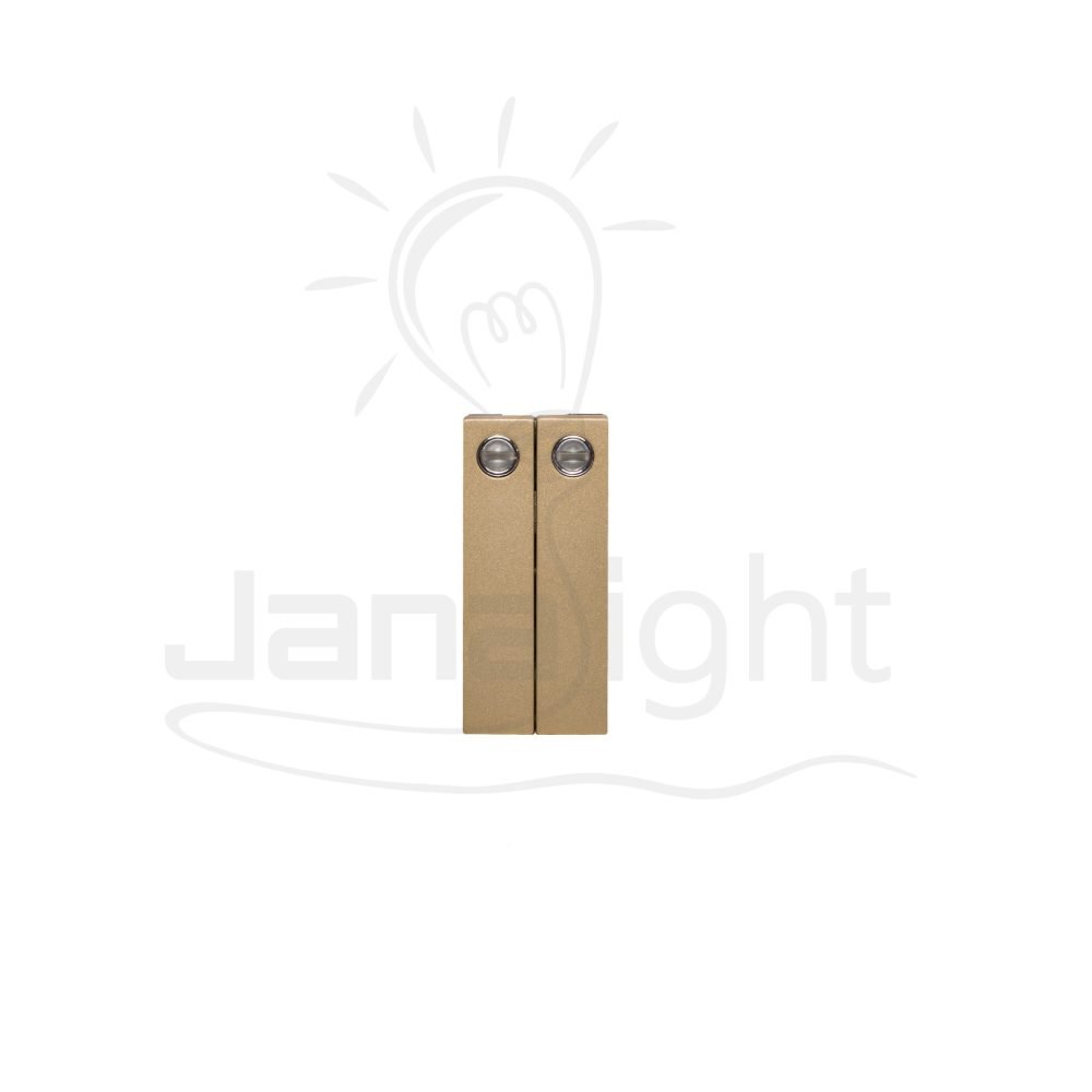 مفتاح ديفياتير مجوز شمباني شرم ماسة SH5108P-CH Double two-way switch champagne colour Sharm