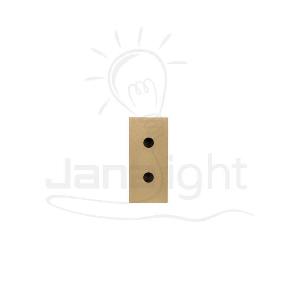 بريزة عادية شمباني شرم SH5114P-CH Champagne two-pin socket Sharm
