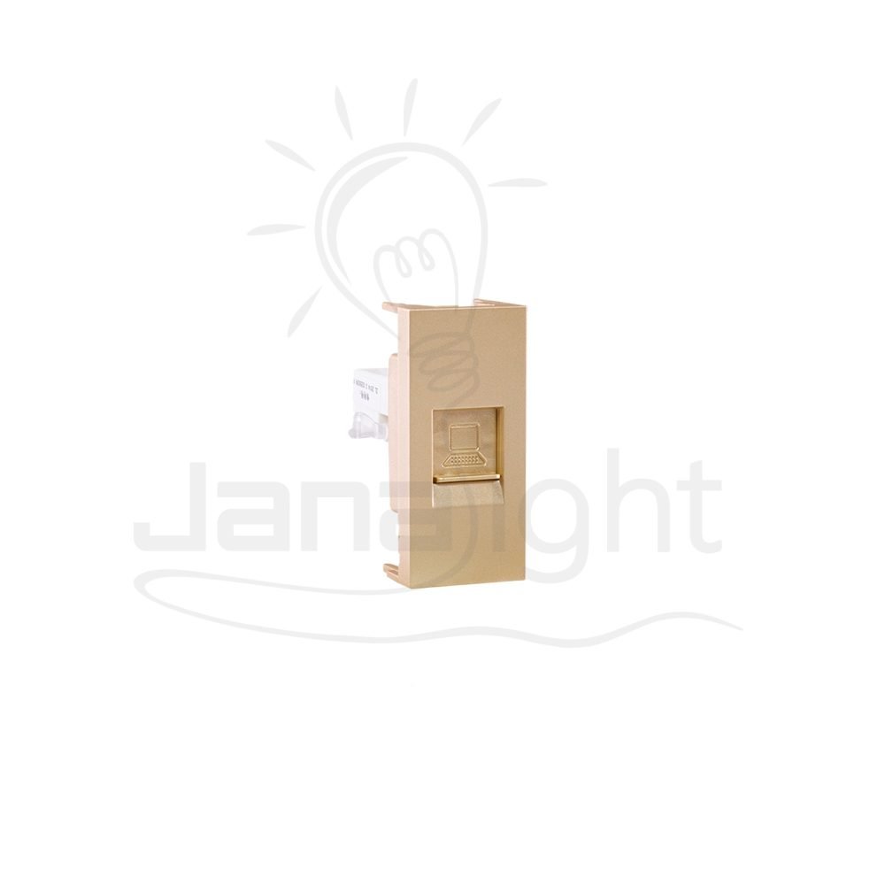 بريزة نت شمباني شرم SH5118P-CH Champagne internet socket sharm