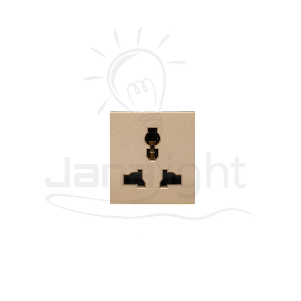 بريزة انكليزي شمباني شرم SH5226P-CH Champagne UK Socket Sharm