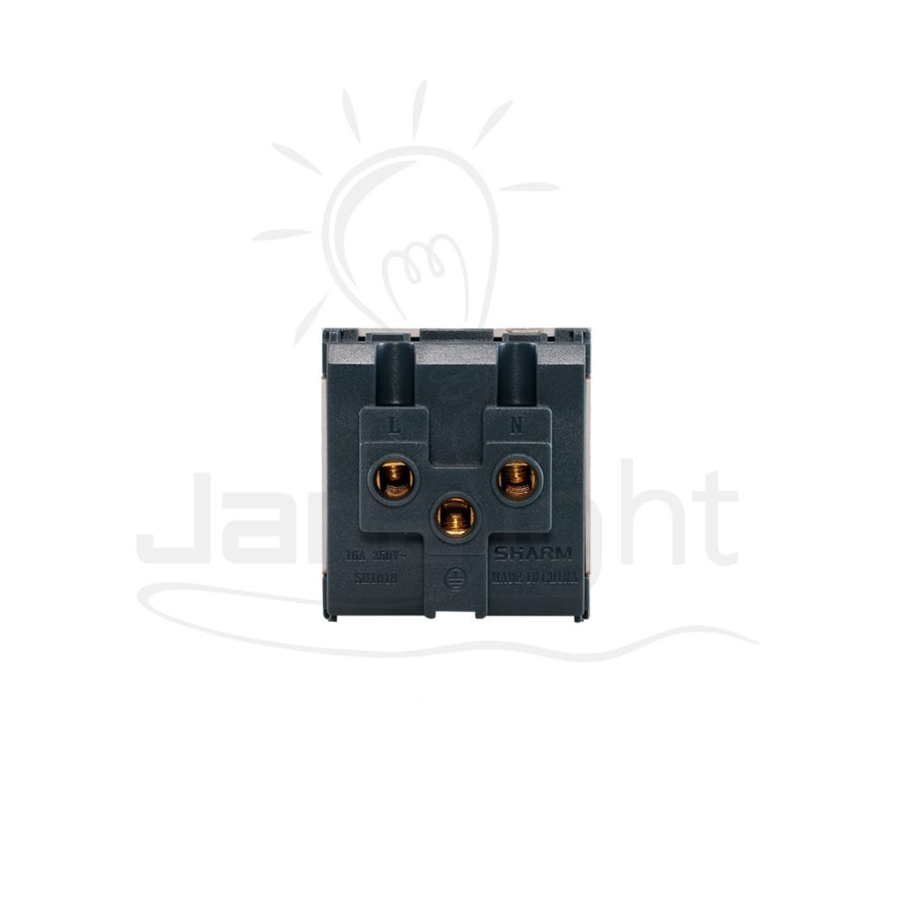 بريزة انكليزي شمباني شرم SH5226P-CH Champagne UK Socket Sharm