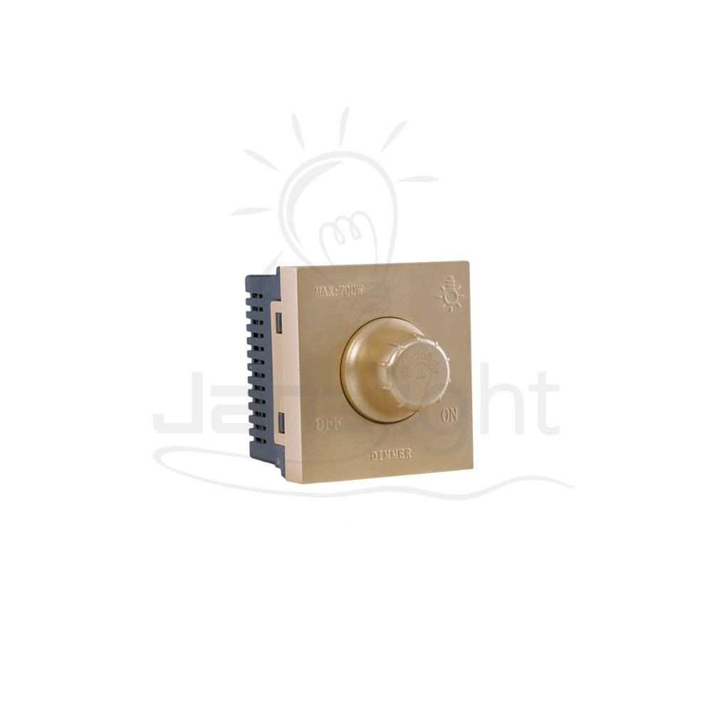 دايمر انارة شمباني شرم SH5227P-CH Lighting dimmer champagne sharm