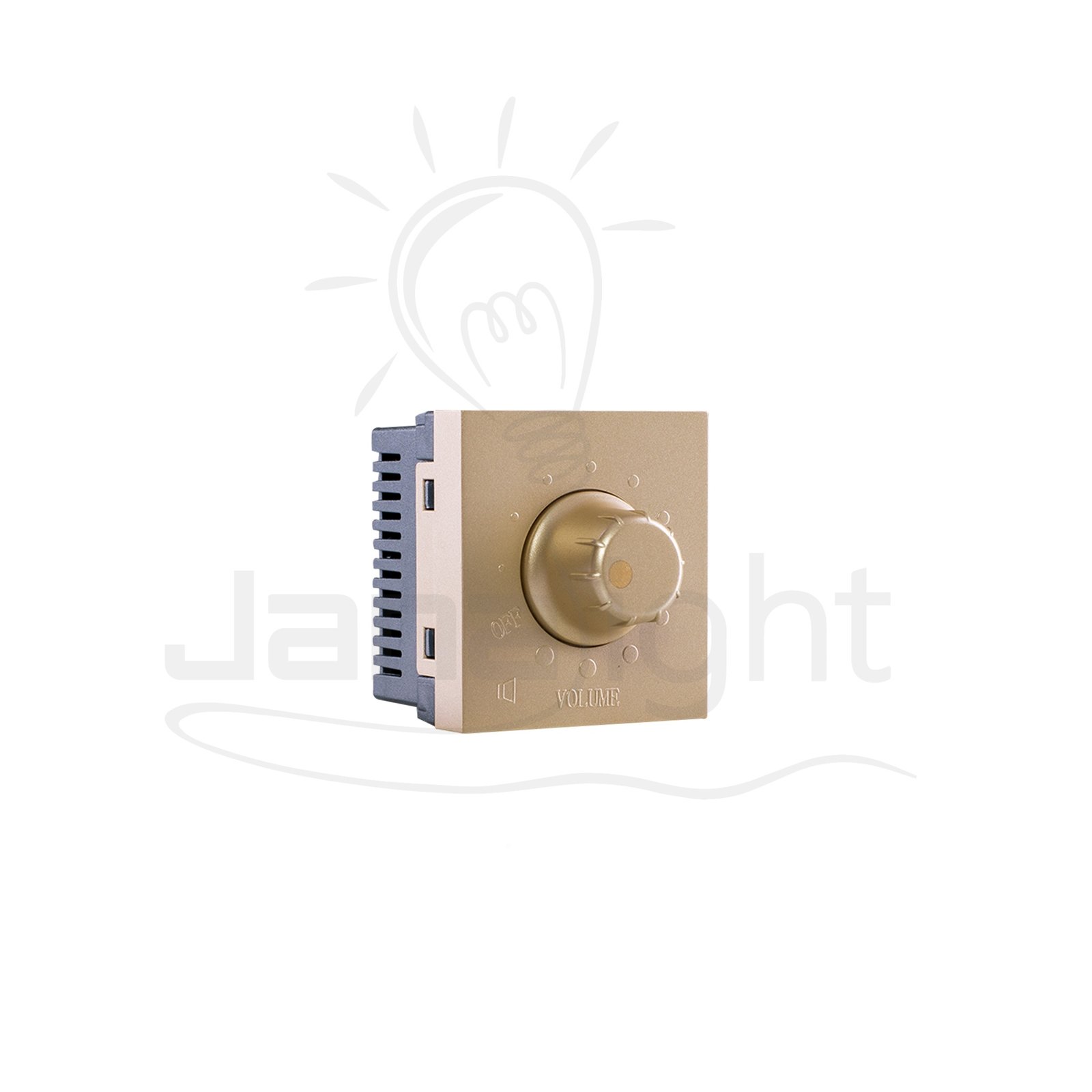 فوليوم صوت شمباني شرم SH5229P-CH Champagne sound volume socket Sharm