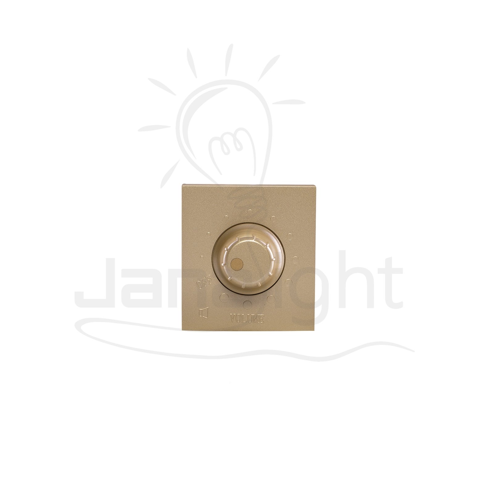 فوليوم صوت شمباني شرم SH5229P-CH Champagne sound volume socket Sharm
