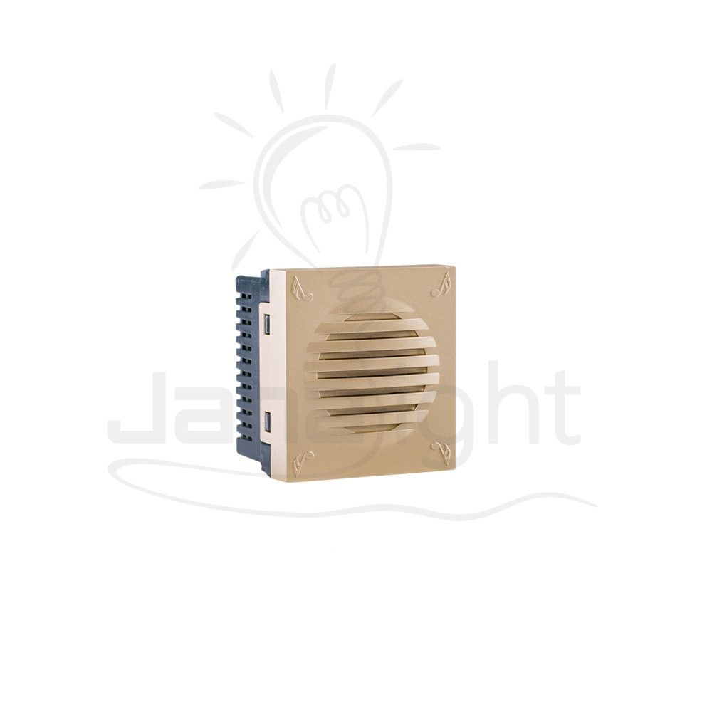 لقمة جرس بيانو شمباني شرم SH5231P-CH Champagne piano sound doorbell socket Sharm