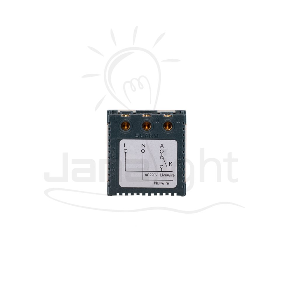 لقمة جرس بيانو شمباني شرم SH5231P-CH Champagne piano sound doorbell socket Sharm