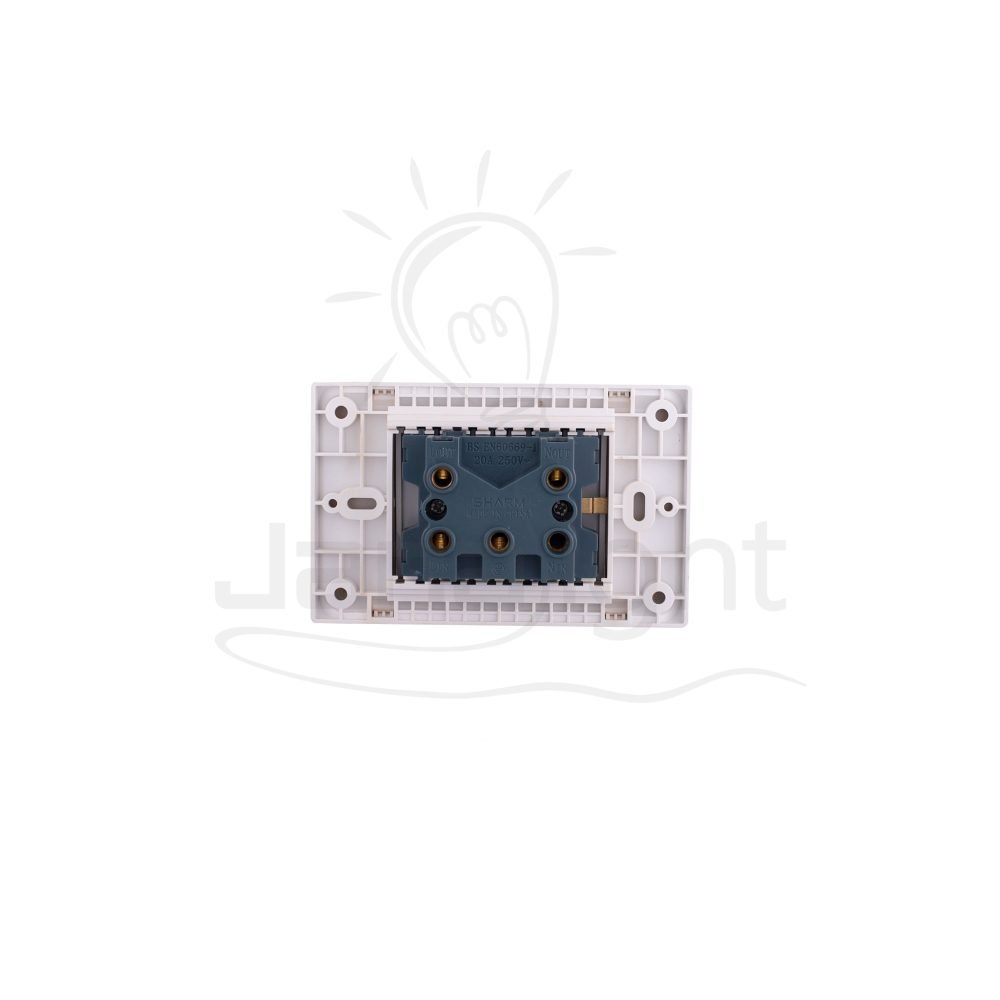 مفتاح سخان 20 امبير شمباني شرم ماسة SH5340P-CH Water heater switch 20A champagne colour sharm