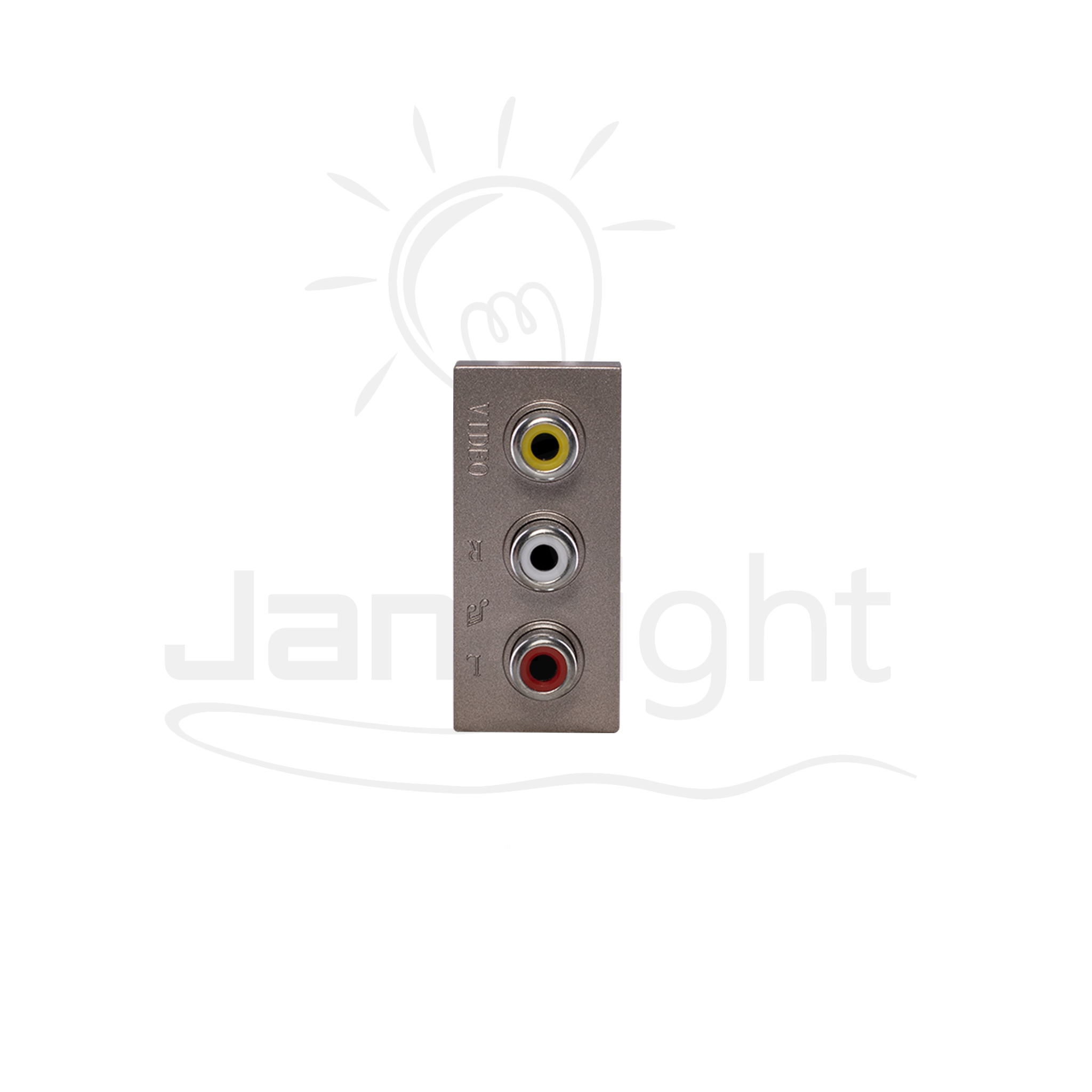 بريزة فيديو اوديو بني 1 شرم Video audio brown socket Sharm