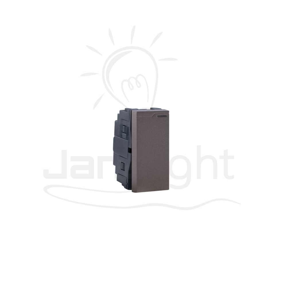 مفتاح مفرد بني 1 شرم (تاب) Brown one-way switch Sharm