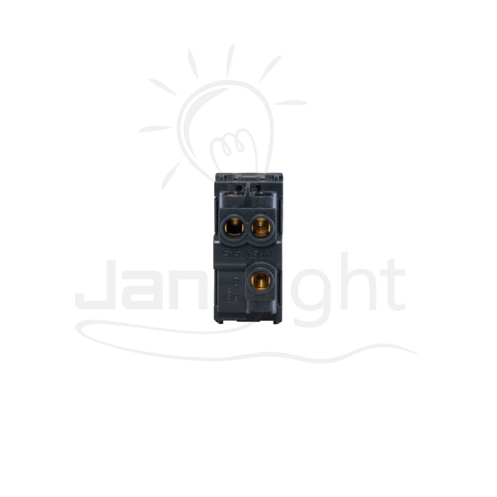 مفتاح ديفياتير اسود شرم (ماسة) Two-way switch black Sharm