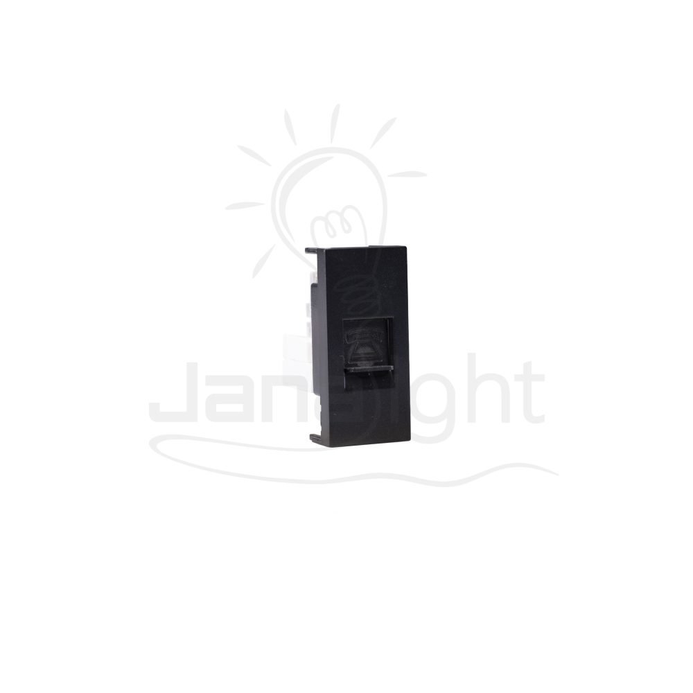 بريزة تليفون اسود شرم SH5117BL Black telephone socket cat 3 Sharm 11004017(1)