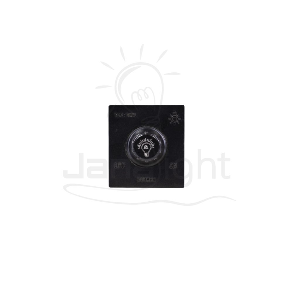 ⁦دايمر انارة اسود شرم SH5227BL⁩ - الصورة ⁦2⁩