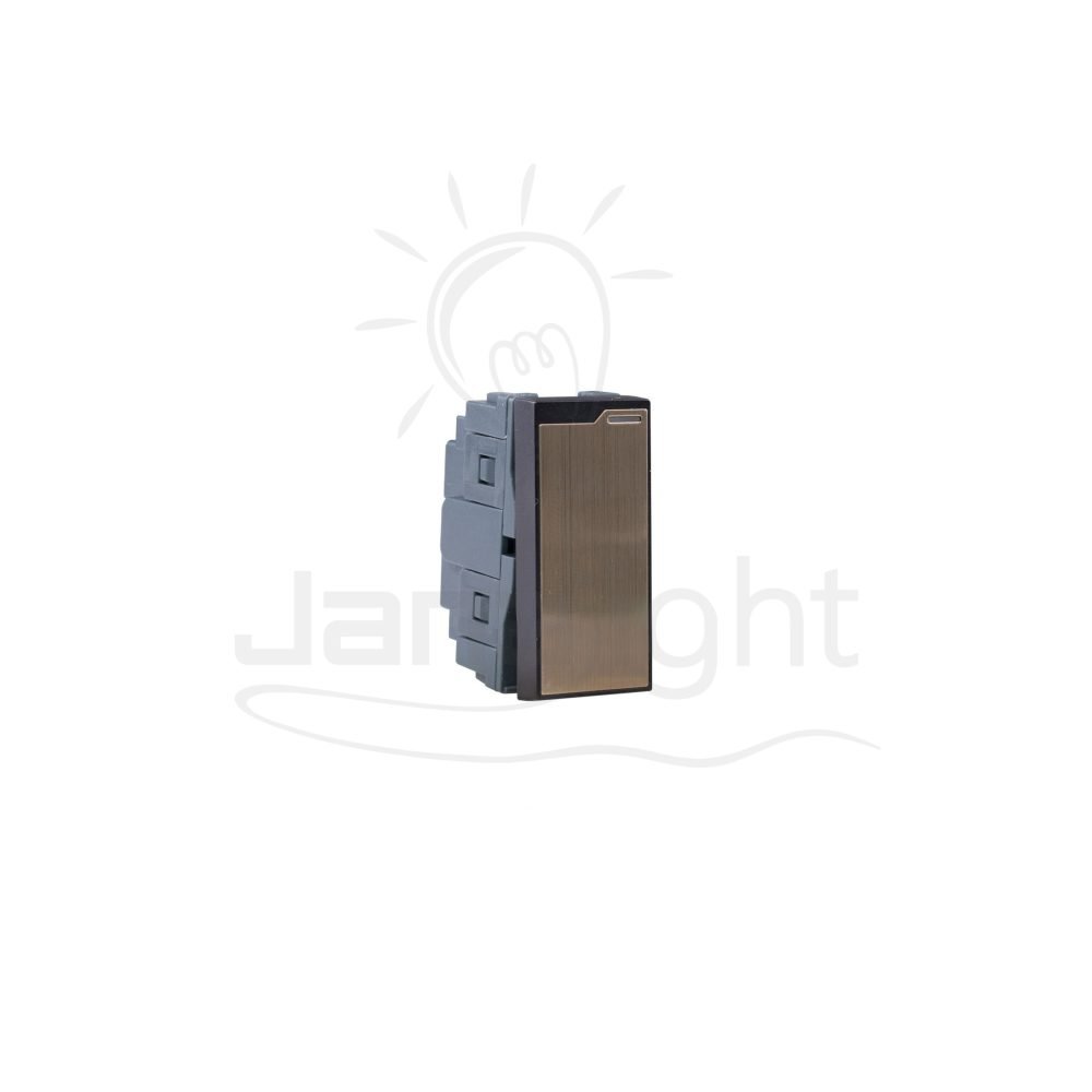 مفتاح مفرد ستانلس شمباني شرم تاب SH6101CH-B Stainless colour one-way switch Sharm 11006041(1)