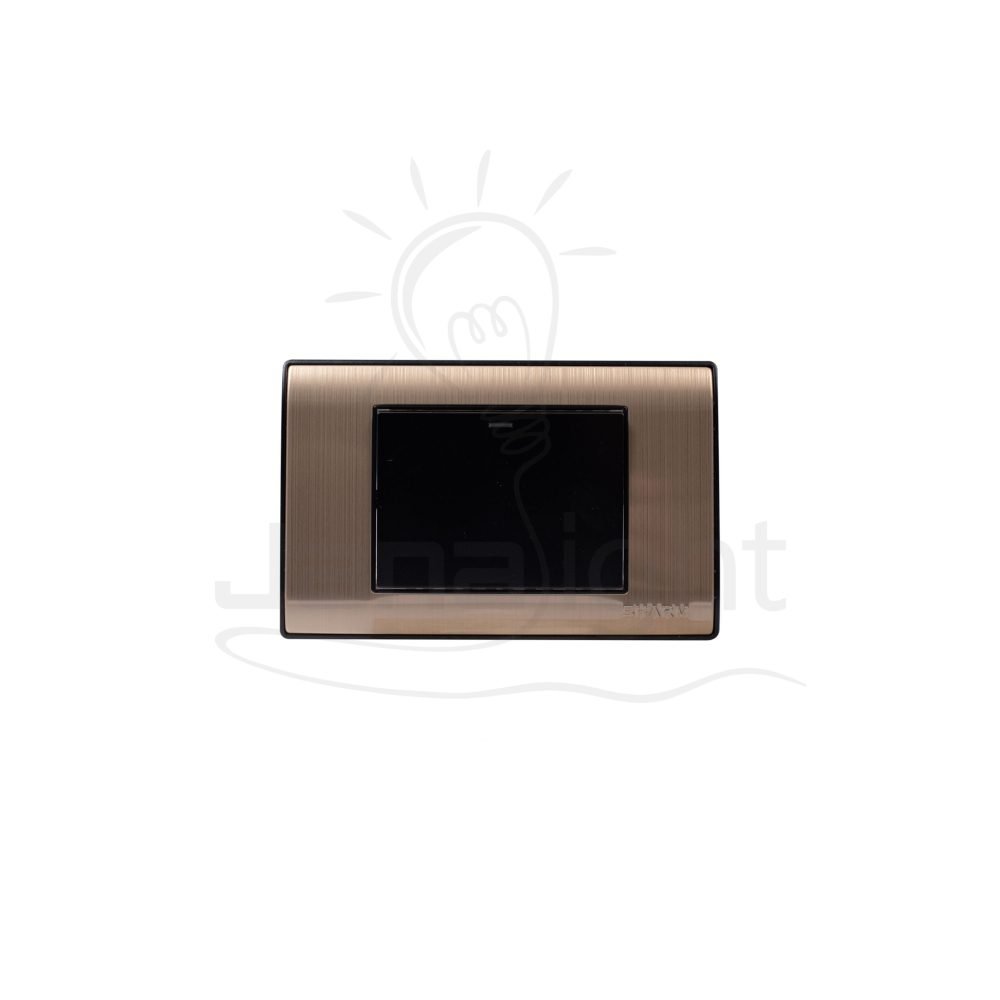مفتاح سخان 20 امبير ستانلس شمباني شرم تاب SH6340CH-B Stainless steel water heater switch 20A champagne colour sharm