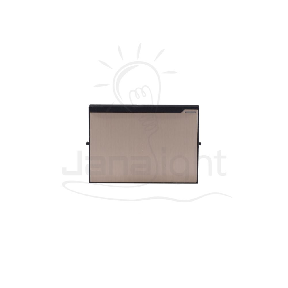 مفتاح عريض ستانليس ستيل شرم تاب SH6333SS Stainless steel panel one-way switch silver colour Sharm 11007047(2)