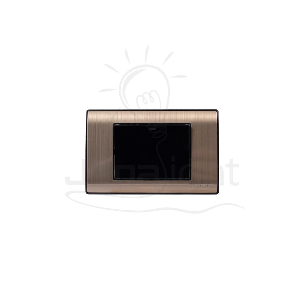مفتاح سخان 20 امبير ستانليس ستيل شرم تاب SH6340SS Stainless steel water heater switch 20A silver colour sharm