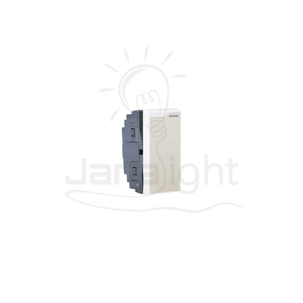 مفتاح مفرد المنيوم شرم تاب SH6101AL Aluminum colour one-way switch Sharm 11008041(1)