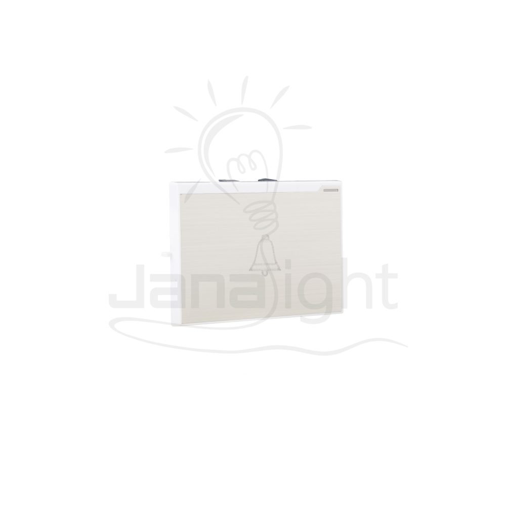زر جرس عريض المنيوم شرم تاب SH6335AL panel doorbell switch aluminium colour Sharm
