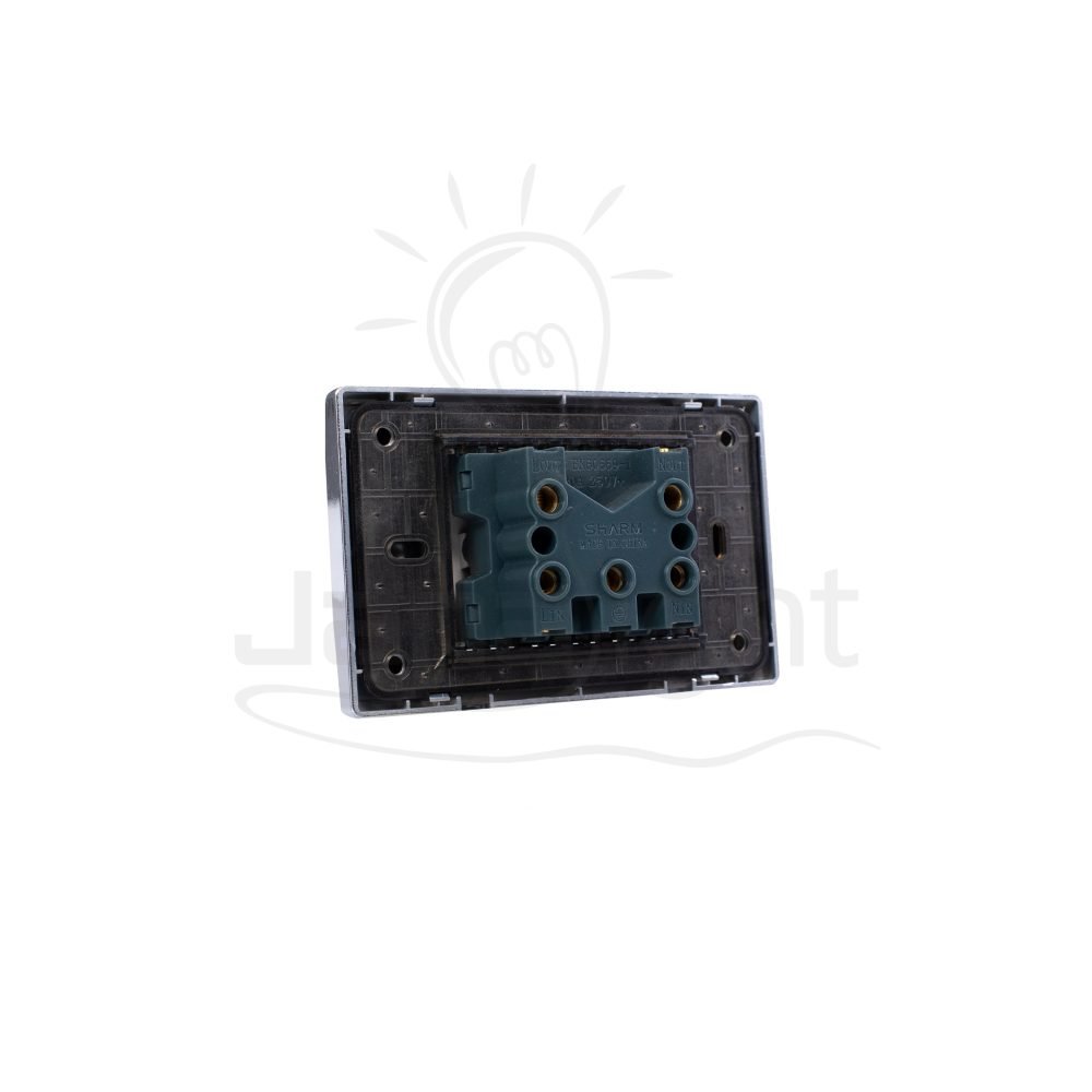 مفتاح سخان 20 امبير المنيوم شرم تاب SH6340AL Aluminum colour brown water heater switch Sharm