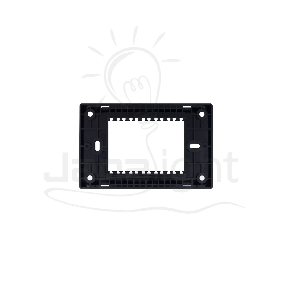 شاسيه شرم ثلاثي اسود SH 5342B black 3 gang fixing frame Sharm