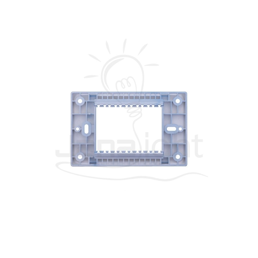 شاسيه شرم ثلاثي ازرق SH 5342-P2 Blue 3 gang mounting frame Sharm