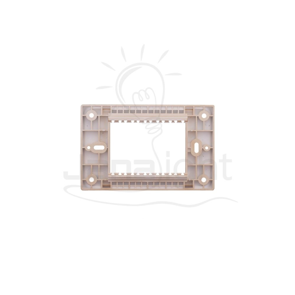 شاسيه شرم ثلاثي نحاسي لميع SH 5342-P6 Bright copper 3 gang mounting frame Sharm