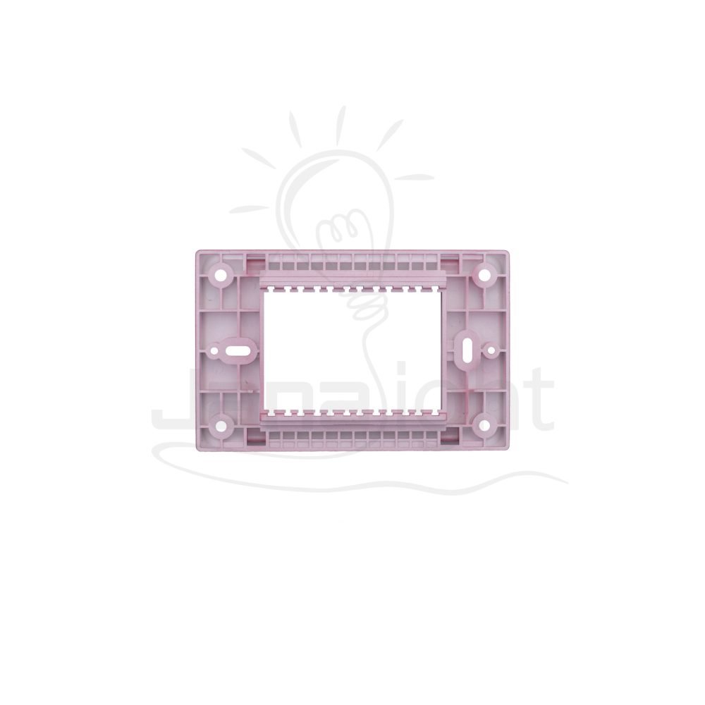 شاسيه شرم ثلاثي احمر SH 5342R Red 3 gang mounting frame Sharm