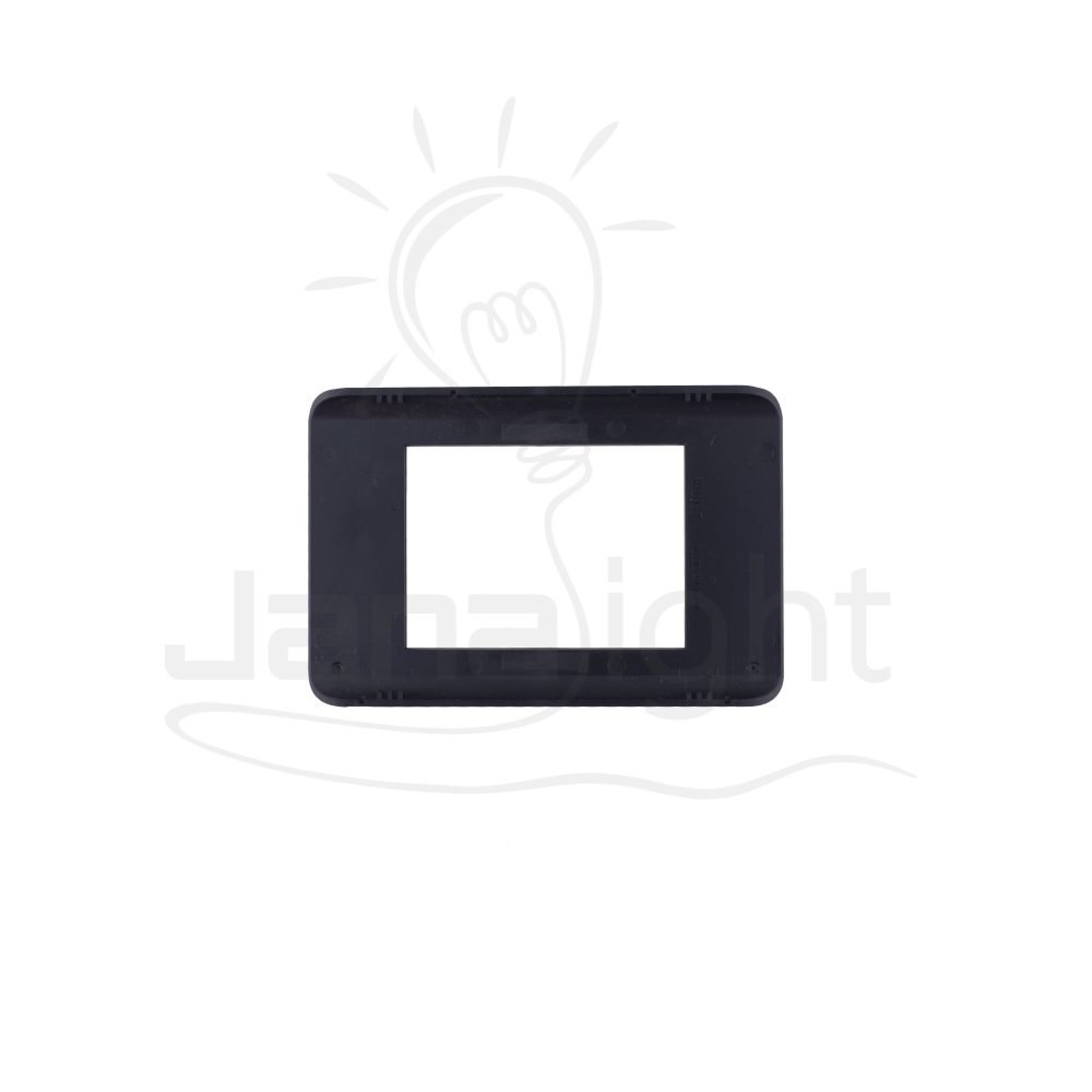 وش شرم انجكشن اسود لميع SH 5341-IN2 Bright black formica color 3 gang screwless wall plate switch cover Sharm