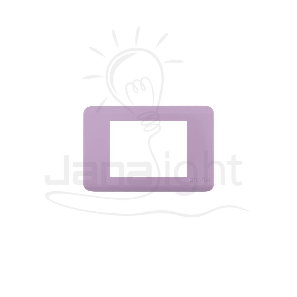 وش شرم انجكشن رمادي فاتح sh 5341 -in14 Light gray formica color 3 gang screwless wall plate switch cover Sharm