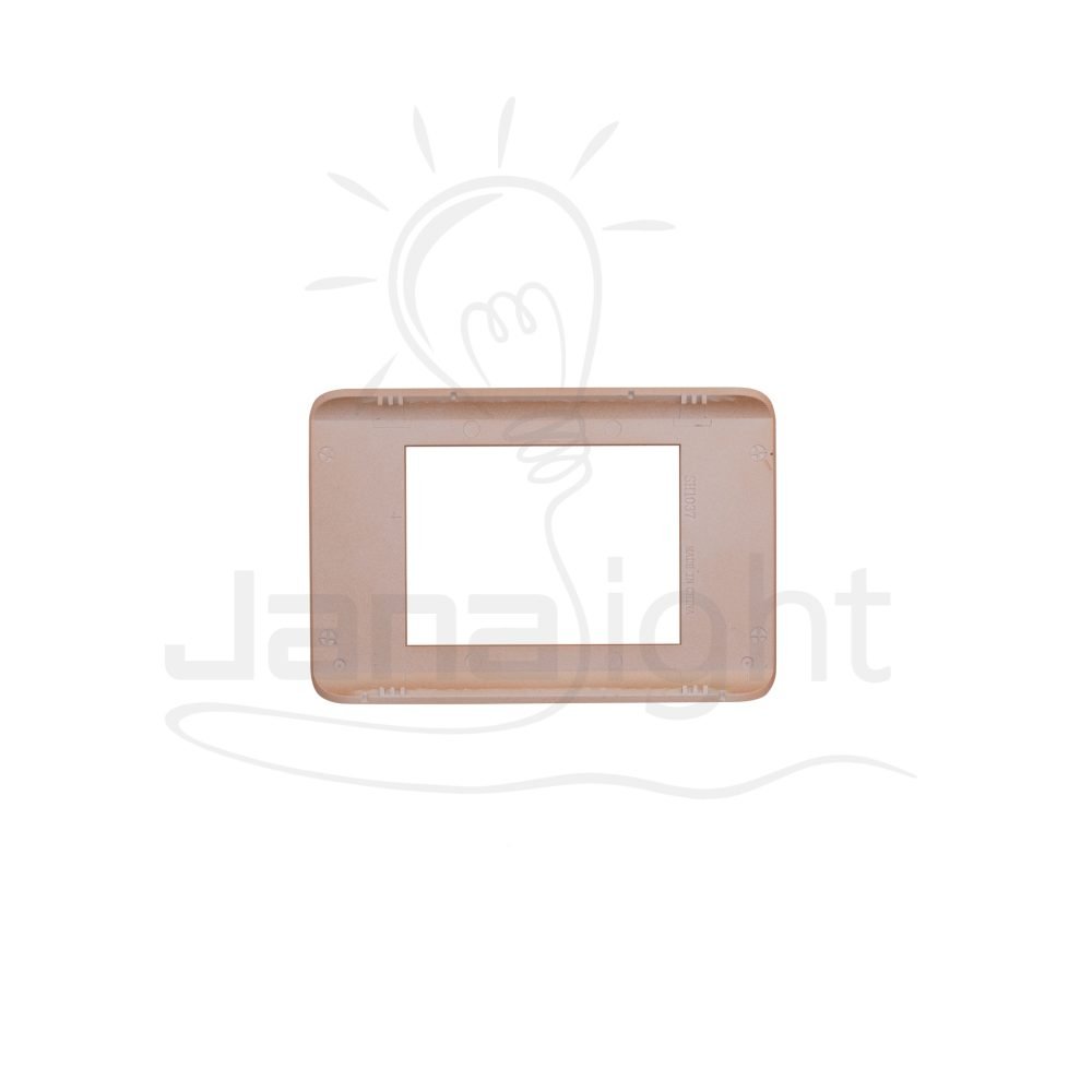 وش شرم بينتك نحاسي لميع SH 5341-P6 Bright copper formica color 3 gang screwless wall plate switch cover Sharm