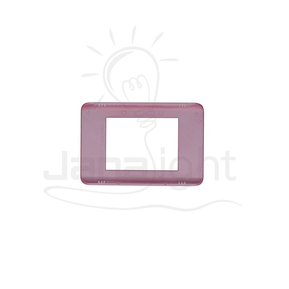 وش شرم بينتك احمر SH 5341R Red formica color 3 gang screwless wall plate switch cover Sharm