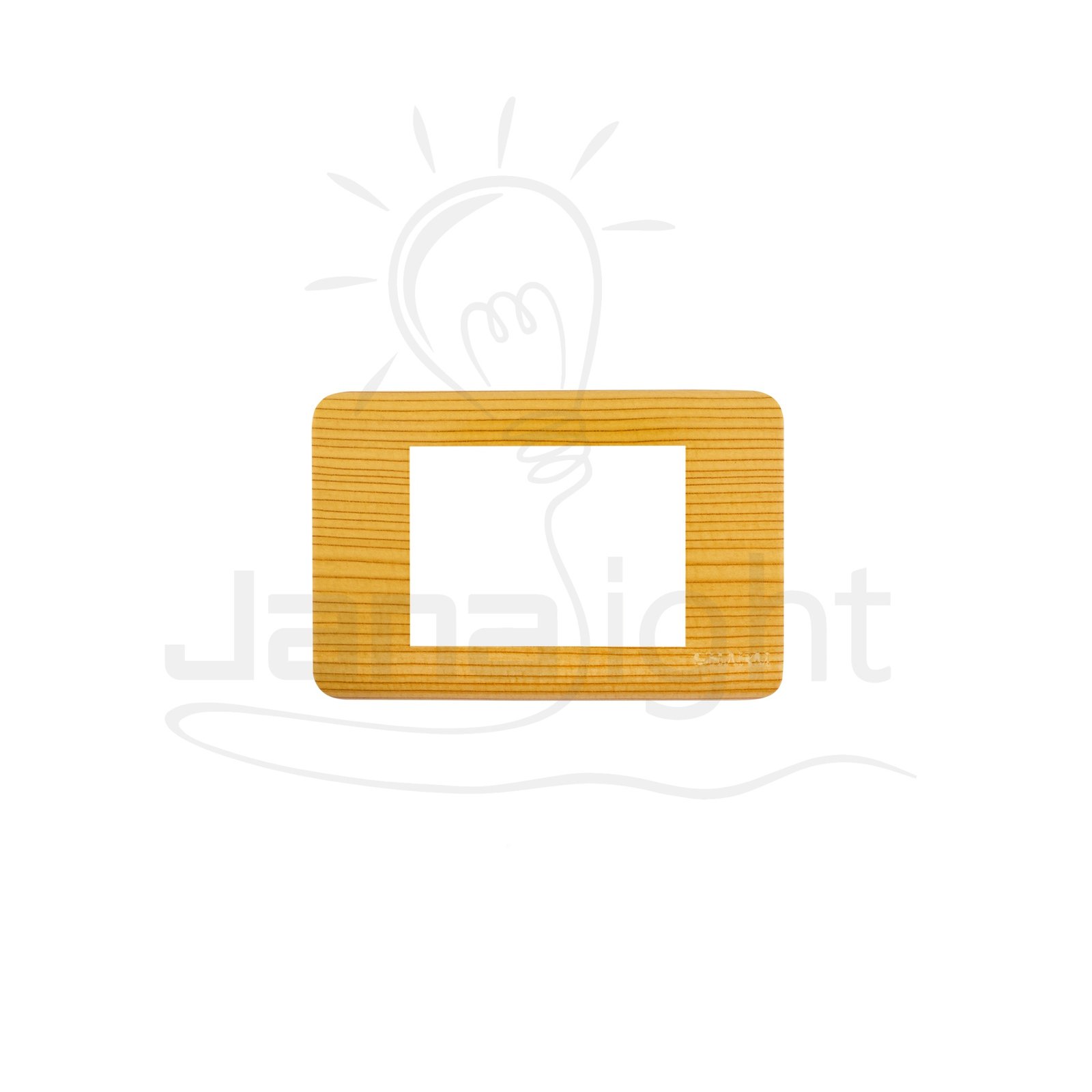 وش شرم فورميكا كندي فاتح جديد SH 5041/CW-83 Light oak formica color 3 gang screwless wall plate switch cover Sharm
