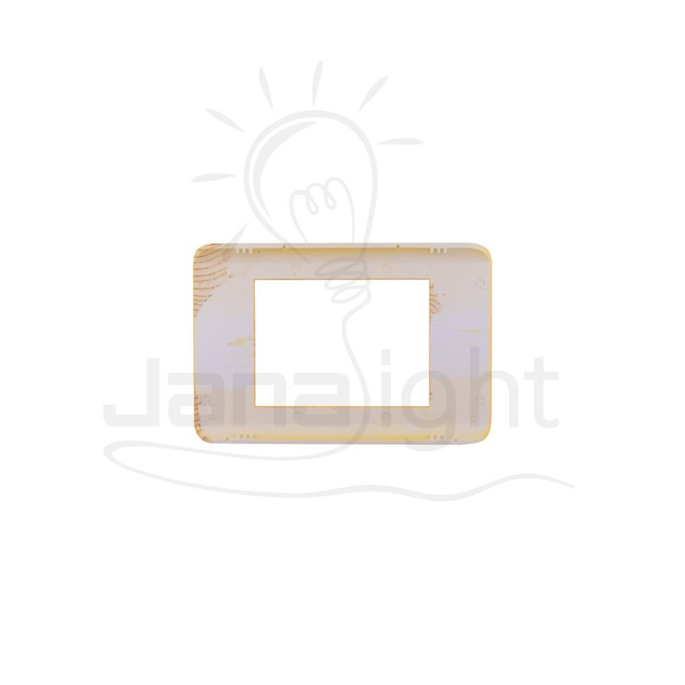 وش شرم فورميكا كندي فاتح جديد SH 5041/CW-83 Light oak formica color 3 gang screwless wall plate switch cover Sharm