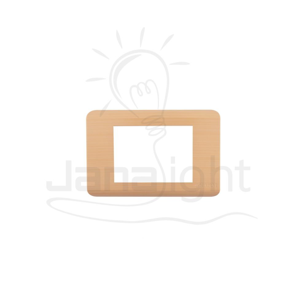 وش شرم فورميكا بيج SH 5041/MA31-1 Beige formica color 3 gang screwless wall plate switch cover Sharm