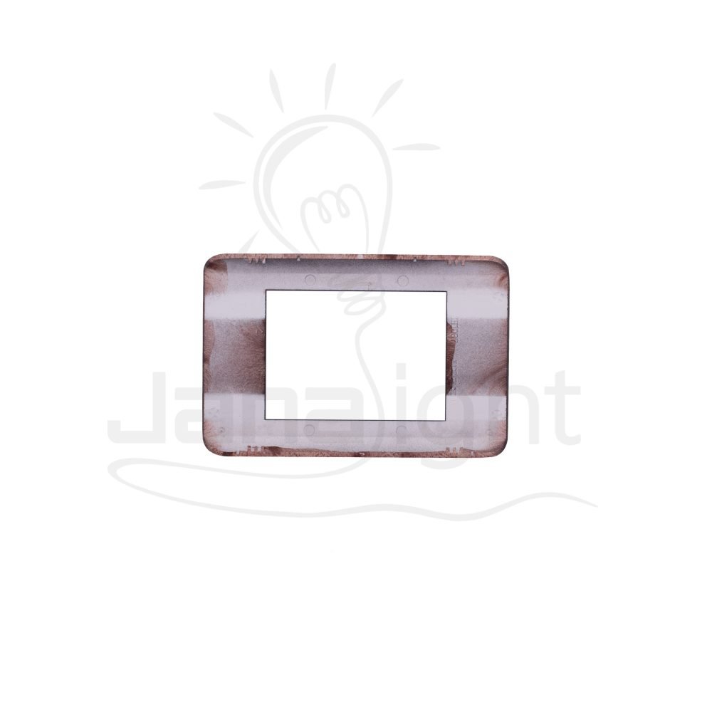 وش شرم فورميكا اسود SH 5041/12120 Dark formica color 3 gang screwless wall plate switch cover Sharm