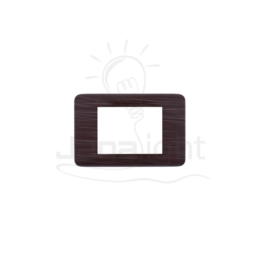 وش شرم فورميكا بوردو SH 5041/A050-1 Russet formica color 3 gang screwless wall plate switch cover Sharm 11012021