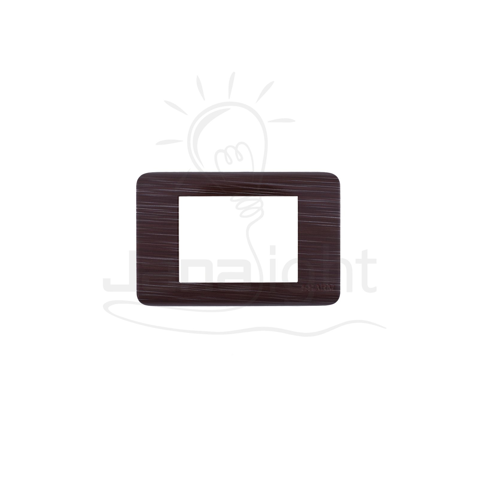 وش شرم فورميكا بوردو SH 5041/A050-1 Russet formica color 3 gang screwless wall plate switch cover Sharm 11012021