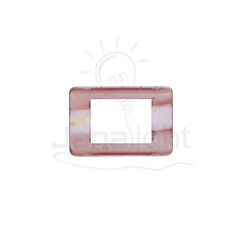 وش شرم فورميكا ف ج بوردو SH 5041/A050-1 Russet formica color 3 gang screwless wall plate switch cover Sharm